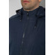 Куртка чоловіча демісезонна з капюшоном, колір темно-синій, 131R2101