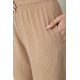 Брюки женские палаццо, цвет бежевый, 102R011-1.