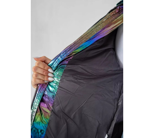 Куртка жіноча демісезонна плащівка, колір бузковий, 243R2022-4