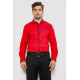 Сорочка чоловіча з довгим рукавом, колір червоний, 214R7009