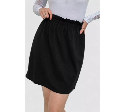 Спідниця, колір чорний, 244R266