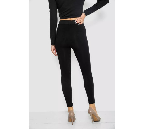 Лосіни демісезонні одношовні, колір чорний, 139RF211-5