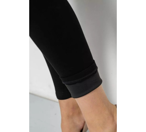 Лосіни демісезонні одношовні, колір чорний, 139RF211-5