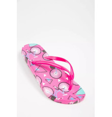 Жіночі пляжні в'єтнамки, рожевого кольору, 190RY-1