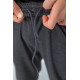 Спорт мужские брюки, цвет темно-серый, 244R41125