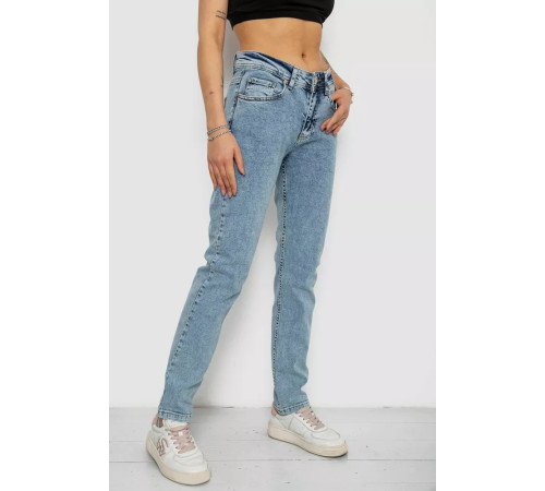 Джинси жіночі, колір блакитний, 244R1417