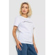 Женская футболка с принтом, цвет белый, 238R57383-1