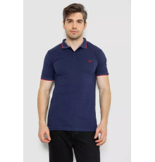 Поло мужское котоновое, цвет темно-синий, 247R301