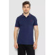 Поло мужское котоновое, цвет темно-синий, 247R301
