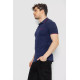Поло мужское котоновое, цвет темно-синий, 247R301