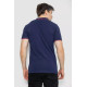 Поло мужское котоновое, цвет темно-синий, 247R301