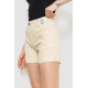 Шорти жіночі стрейчові, колір світло-бежевий, 214R653