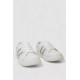 Кросівки жіночі шкіра, колір біло-сірий, 248RL2420-4