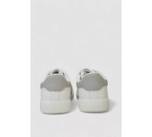 Кросівки жіночі шкіра, колір біло-сірий, 248RL2420-4