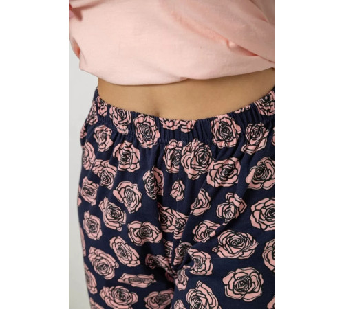 Пижама женская, цвет персиковый, 243R1484-028