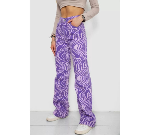 Джинси жіночі, колір бузковий, 250R1145