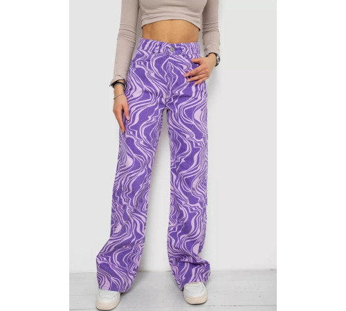 Джинси жіночі, колір бузковий, 250R1145