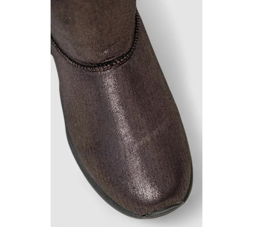 Уггі жіночі зі штучним хутром всередині, колір коричневий, 131R7413