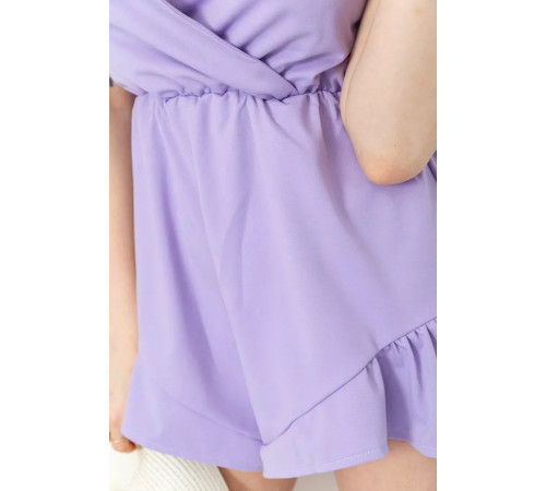 Комбінезон жіночий однотонний 204R0060, колір Бузковий