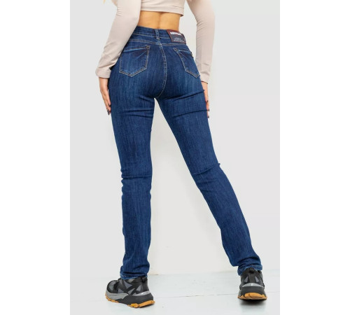 Джинси жіночі стрейч, колір синій, 214R1419