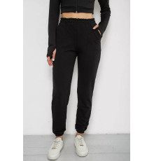 Спортивні штани жіночі, колір чорний, 238R345-1