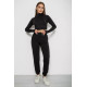 Спортивні штани жіночі, колір чорний, 238R345-1
