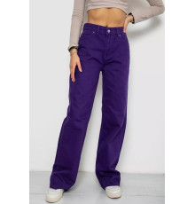 Джинси жіночі, колір фіолетовий, 250R1077