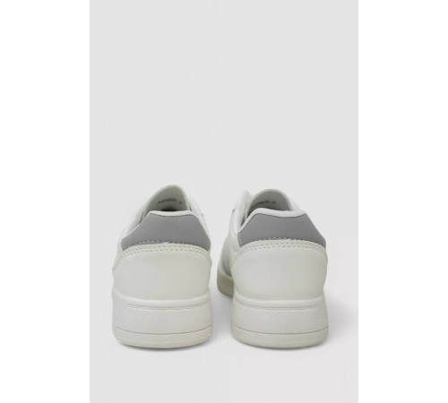 Кеди жіночі з перфорацією, колір біло-сірий, 248RAD60