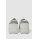 Кеди жіночі з перфорацією, колір біло-сірий, 248RAD60