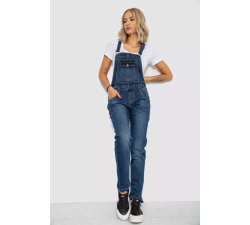 Жіночий комбінезон, колір синій, 250R6001