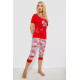 Женская пижама, цвет красный, 243R03677