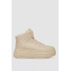 Кросівки жіночі зимові на хутрі, колір бежевий, 248RAM01