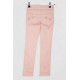 Джинсы для девочки, цвет персиковый, 247R10041.