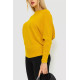 Кофта женская однотонная, цвет горчичный, 244R2034