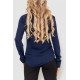 Блуза жіноча, колір темно-синій, 172R135