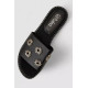 Шльопанці жіночі, колір чорний, 244RSL81499
