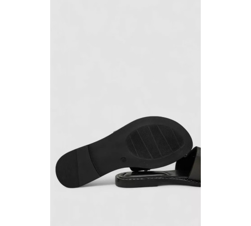 Шльопанці жіночі, колір чорний, 244RSL81499
