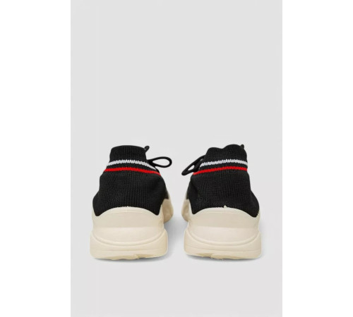 Кроссовки женские текстильные, цвет черный, 244R382K