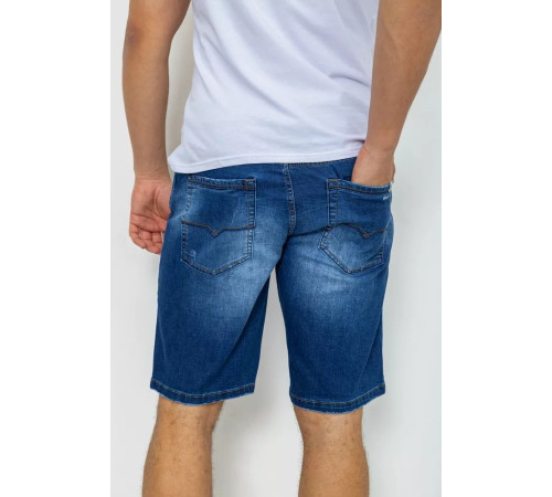 Джинсовые шорты мужские, цвет синий, 244R5A-078