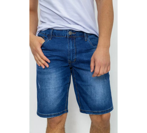 Джинсовые шорты мужские, цвет синий, 244R5A-078