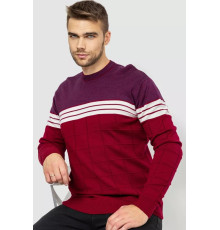 Светр чоловічий, колір бордовий, 161R884