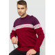 Свитер мужской, цвет бордовый, 161R884