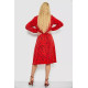 Сукня з принтом софт, колір червоно-чорний, 214R0226-8