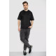 Футболка чоловіча однотонна 247R3140, колір чорний, 244R3140
