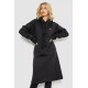 Женская туника на флисе, цвет черный, 243R462-1