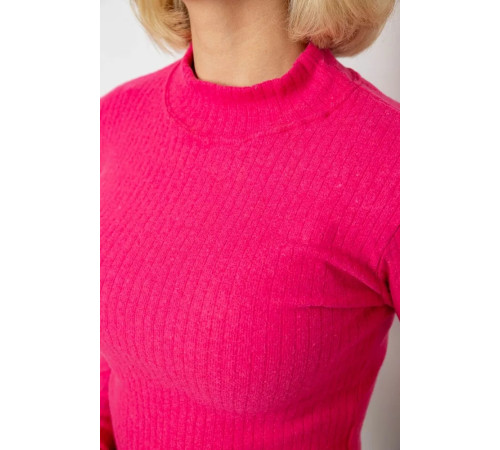 Гольф женский однотонный, цвет малиновый, 238R802.