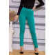 Однотонные женские лосины, зеленого цвета, 167R741