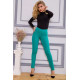 Однотонные женские лосины, зеленого цвета, 167R741