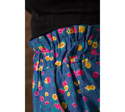 Шорти жіночі, колір джинс, 172R20