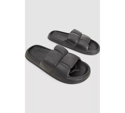 Шльопанці чоловічі, колір чорний, 243RYZYA-24